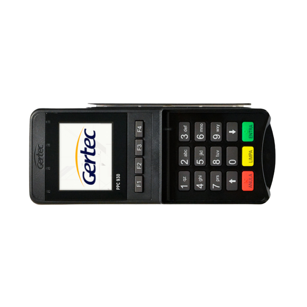 Leitor De Cartão Pin Pad Gertec Ppc930 Usb Contactless
