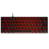 Teclado Gamer Mecanico PCYes Zot Outemu Red Hotswap Led Vermelho Preto - PZOHRDV