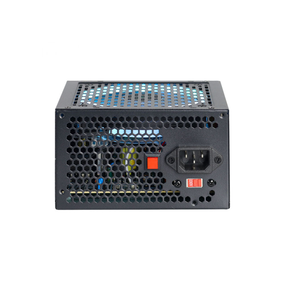 Fonte Real Atx Gamer Vinik Dash Atx 500w C/ Fan Led RGB Bivolt Preto - VFG500WPR