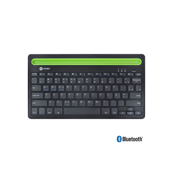 Teclado Sem Fio Vinik DT200 Bluetooth Multi-Device Abnt - 32538