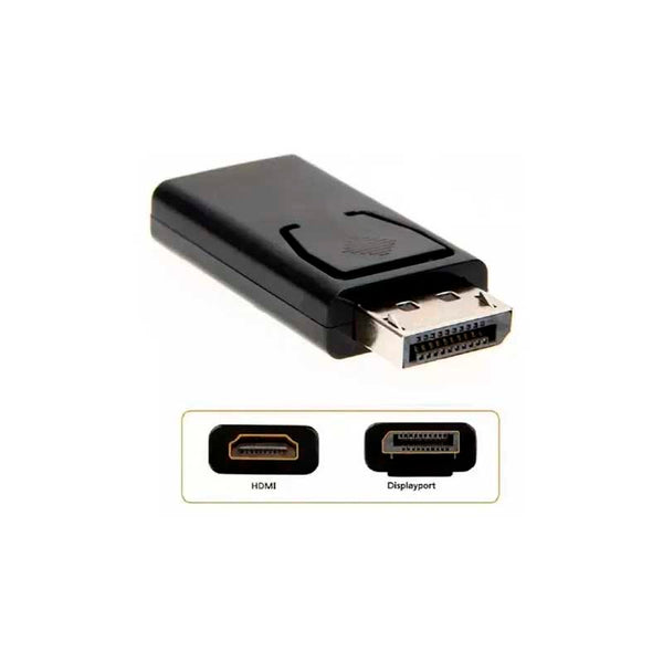 Adaptador Conversor DisplayPort Macho Para Hdmi Fêmea Displayport2Hdmi