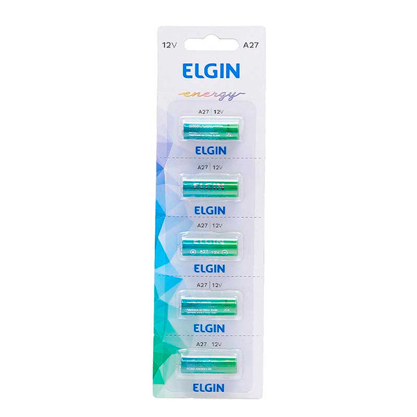 Bateria Alcalina 12v A27 Elgin - 82196