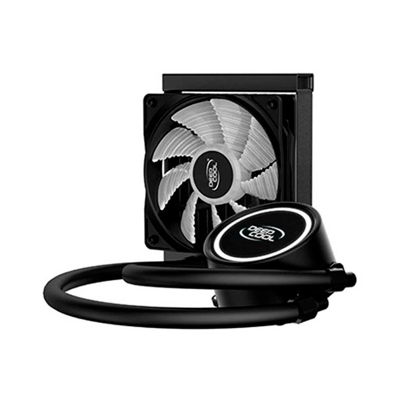 Water Cooler Single Fan Deepcool Gammaxx L120T Led Branco (Intel/AMD) - DP-H12RF-GL120TWH