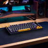 Teclado Gamer Mecanico PCYes Arkeum 75% Switch Blue Sunset Edition Azul / Amarelo - AKSS75BBR