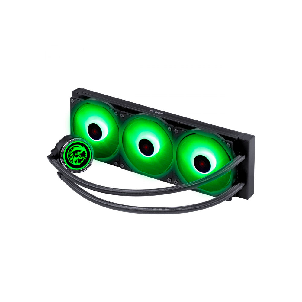 Water Cooler PCYes 3 Fans Nix 2 ARGB (Intel/AMD) Preto - PCYWCNIX360 Truedata