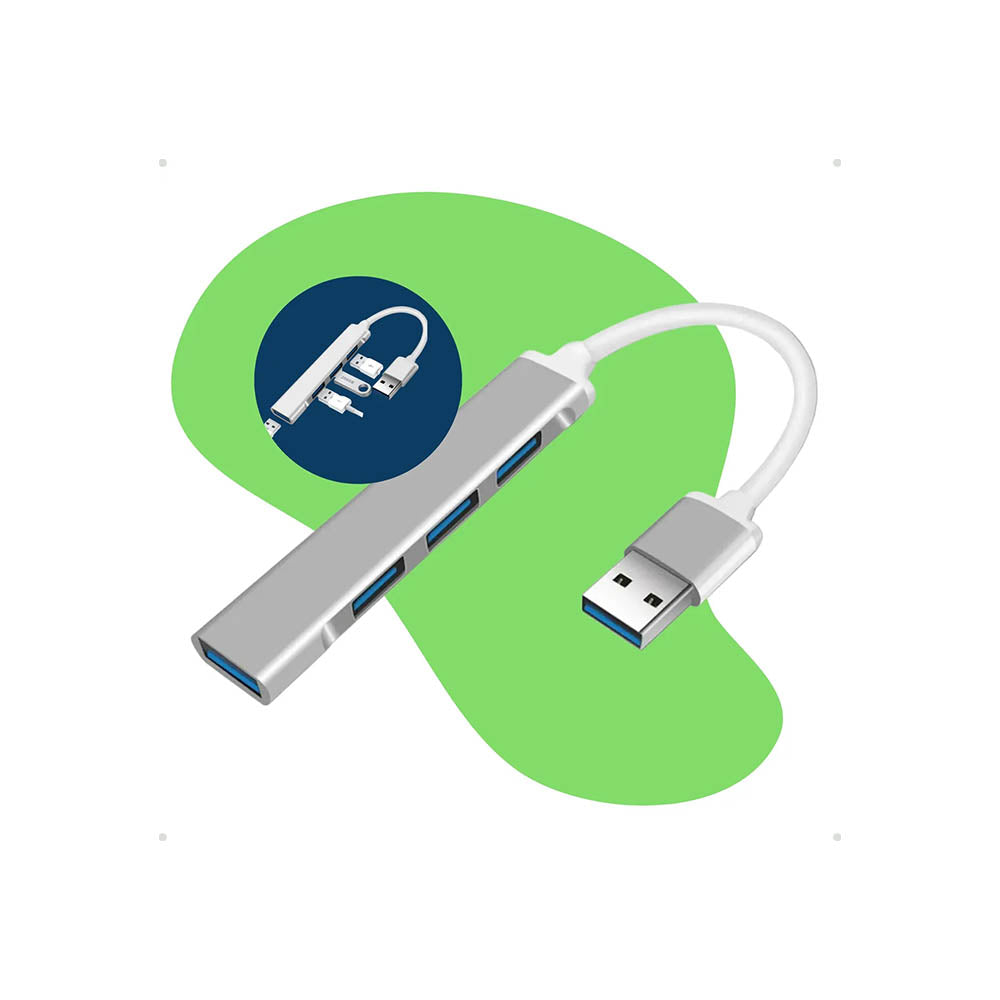 Hub Usb 4 Portas Usb 3.0 / 2.0 - DM-162 Truedata