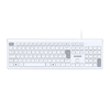 Teclado Usb 2 Metros PCYes Soft Branco / Cinza - PCOSF2W