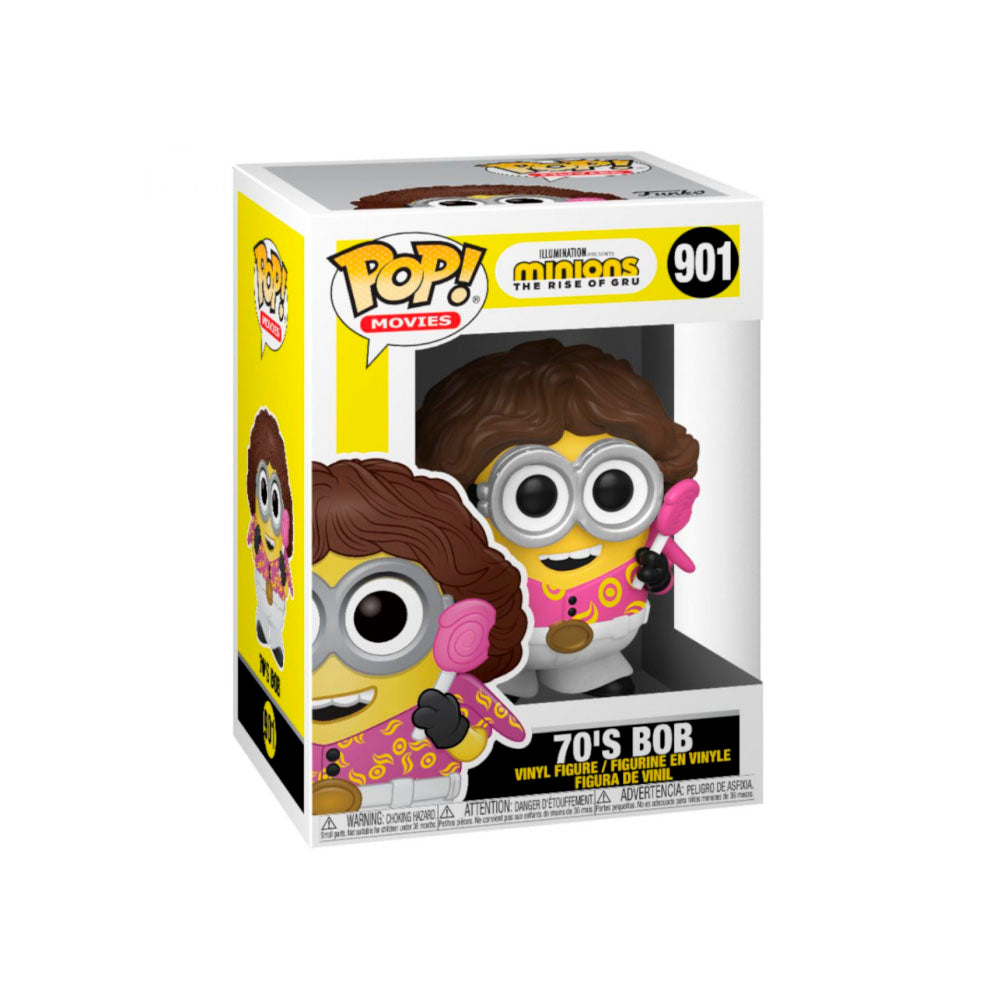 Funko Pop Minions 2: A Origem de Gru - Bob Anos 70 - 111911