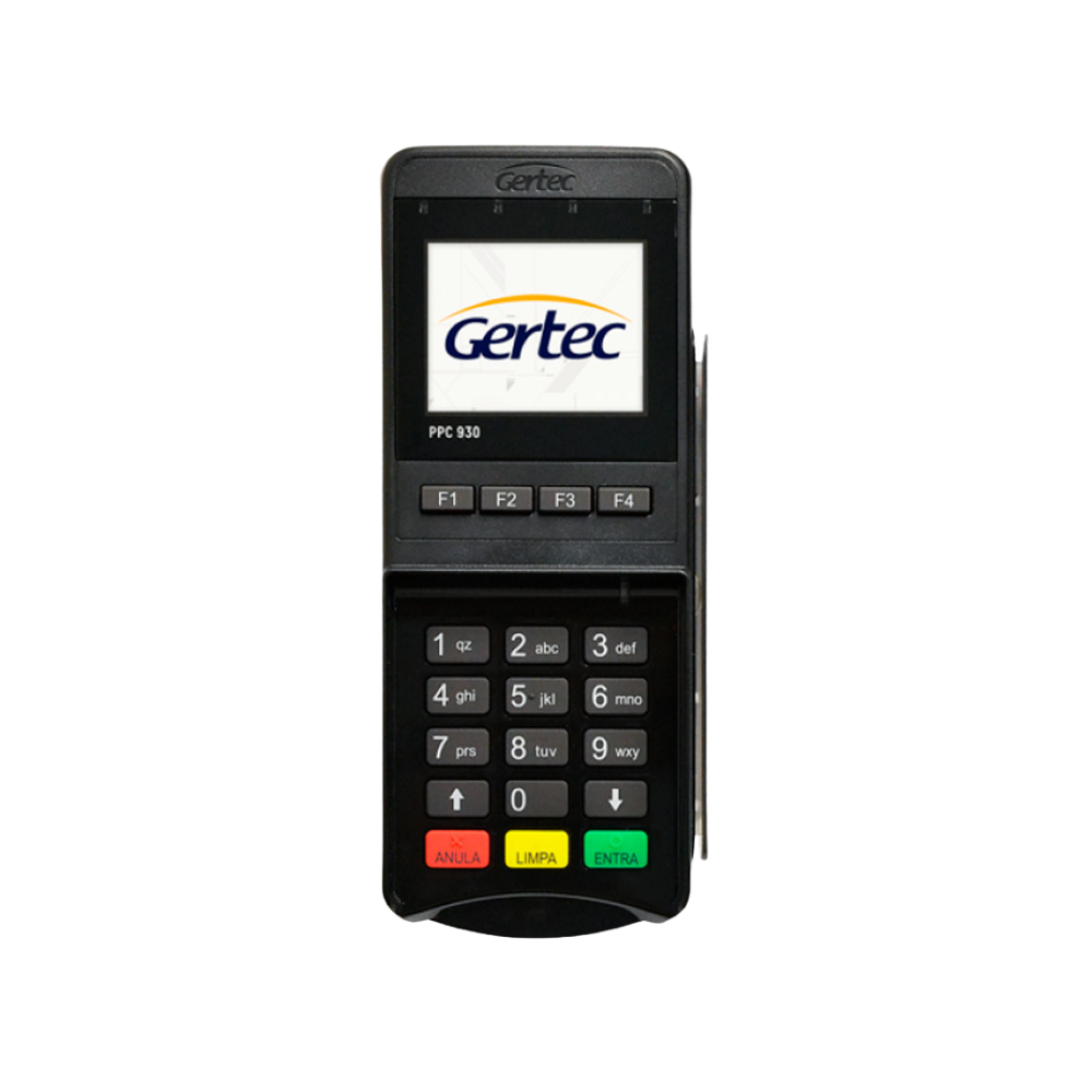 Leitor De Cartão Pin Pad Gertec Ppc930 Usb Contactless