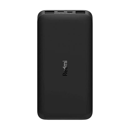 Carregador Portátil 10000mAh Redmi Power Bank Preto Xiaomi Truedata