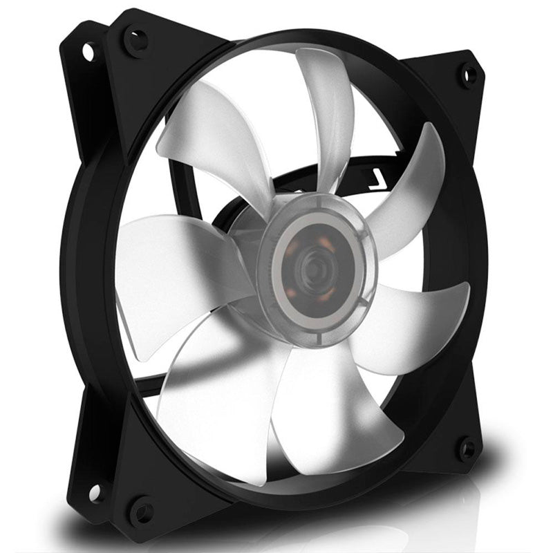 Cooler Fan para Gabinete Cooler Master Masterfan MF120L Led Branco - R4-C1DS-12FW-R1