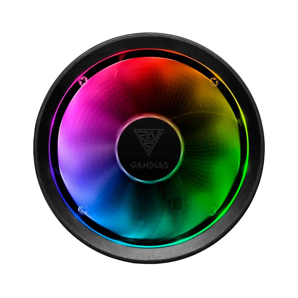 Cooler Para Processador Intel Gamdias Boreas E1I-010 120mm Led RGB - BOREAS E1L-010 Truedata