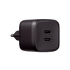 Carregador De Parede com 2 Saídas Usb Tipo C 45W Turbo Intelbras EC 20 Preto - 4820191