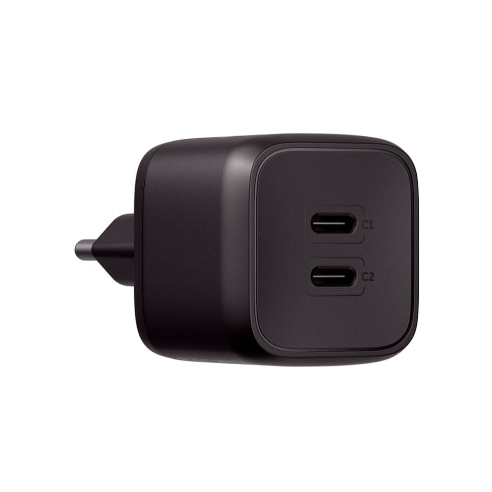 Carregador De Parede com 2 Saídas Usb Tipo C 45W Turbo Intelbras EC 20 Preto - 4820191