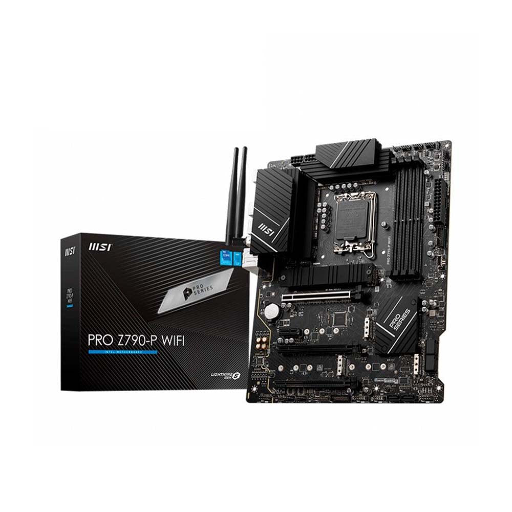 Placa Mae MSI Z790-P Pro Wi-Fi Atx Intel Lga 1700 DDR5 Hdmi Displayport M.2 NVME USB-C (12a, 13a Geração) - B760M GAMING