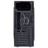 Gabinete Gamer VX Gaming Crater Com Lateral em Acrílico C/ 2x Fan 120mm Led Red - 29834