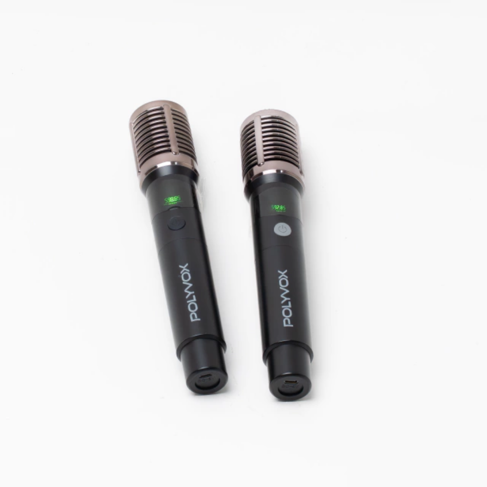 Caixa De Som Bluetooth Polyvox Karaokê 160w C/ RGB e 2 Microfones Preta - XK-1
