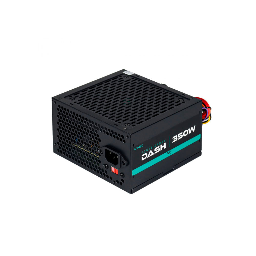 Fonte Real Atx Gamer Vinik Dash Atx 350w S/ Cabo Bivolt - VFG350WPV2
