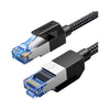 Cabo De Rede Ethernet Ugreen Cat 8, F/Ftp 5mts Trançado Preto - NW153