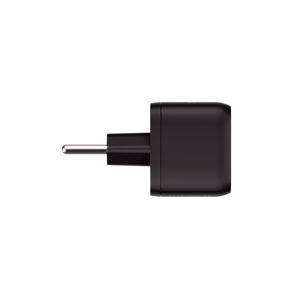 Carregador De Parede com 2 Saídas Usb-A + 1 Saída USB Tipo C 32W Turbo Intelbras EC 12 Power Preto - 4820192