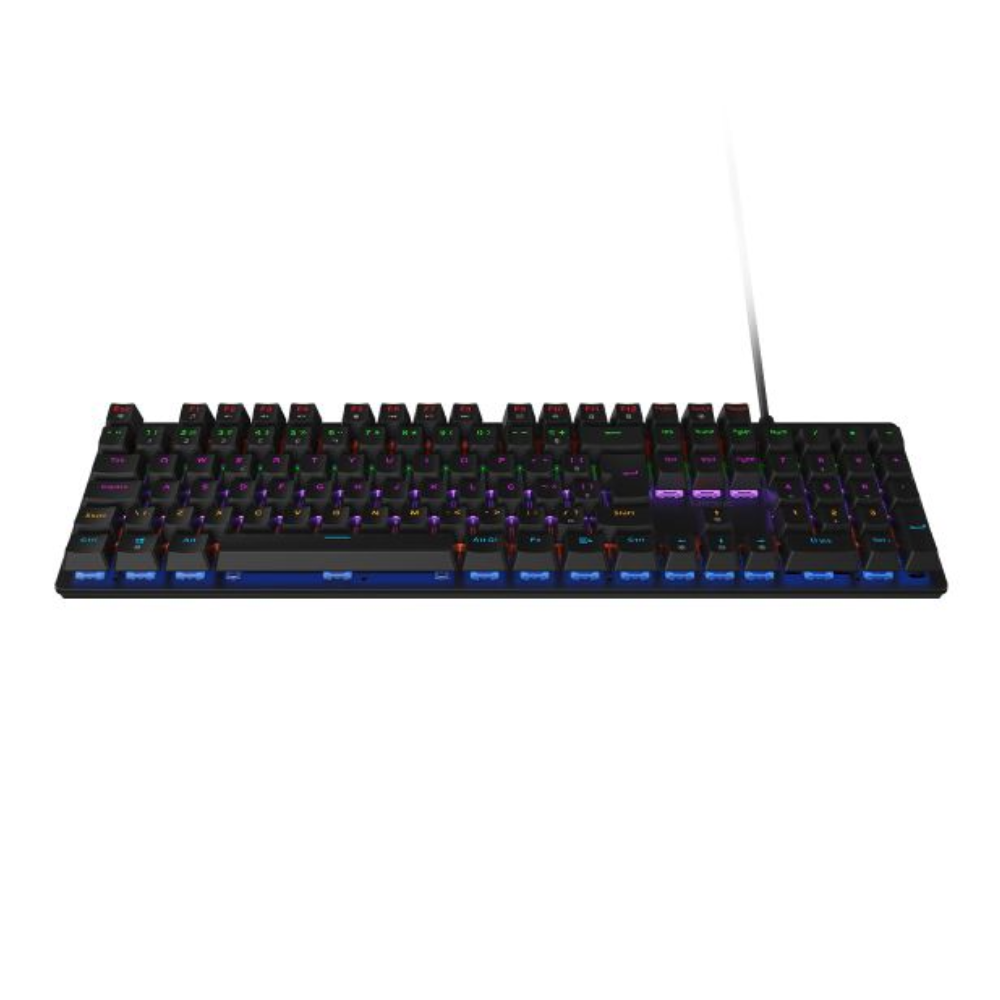 Teclado Gamer Mecanico Vinik 100% C/ Fio RGB Anihi Full Switch Red - ANIHIWHRD