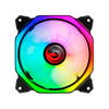 Cooler Fan para Gabinete PCYes Huracan H3 Led RGB 120mm 06 Pinos - PH3RGB120