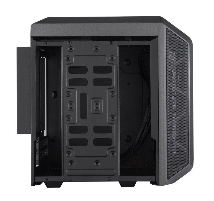 Gabinete Cubo Cooler Master Mini-ITX MasterCase H100 Fan 200mm Rgb Preto - MCM-H100-KANN-S01