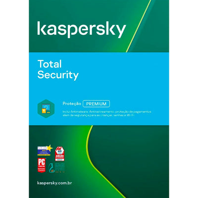 Software Kaspersky Total Security Download - 1 Ano - 1 Dispositivo - KL1949KDAFS