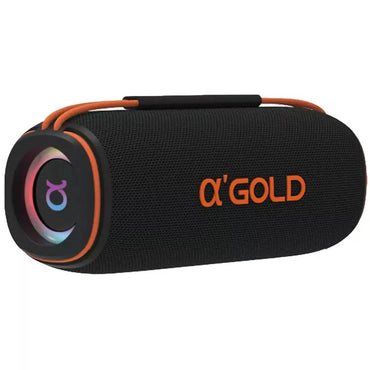 Caixa de Som Portátil Bluetooth Bass Boost aGold 60W IPX6  Duração Até 6hrs - SM-07A