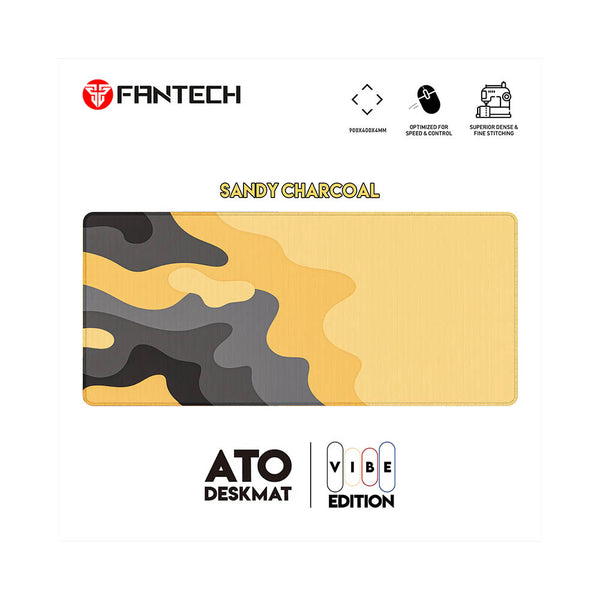 Mousepad Gamer Fantech Sandy Charcoal EXG Preto 900X400mm - MP905