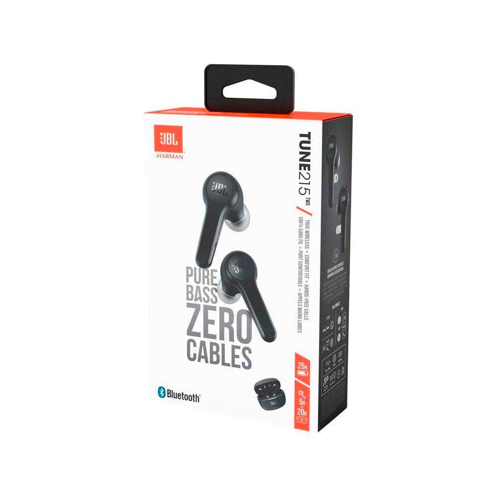 Fone De Ouvido Bluetooth JBL Dots Tune 215 TWS Preto C/ Estojo Carregador - Truedata