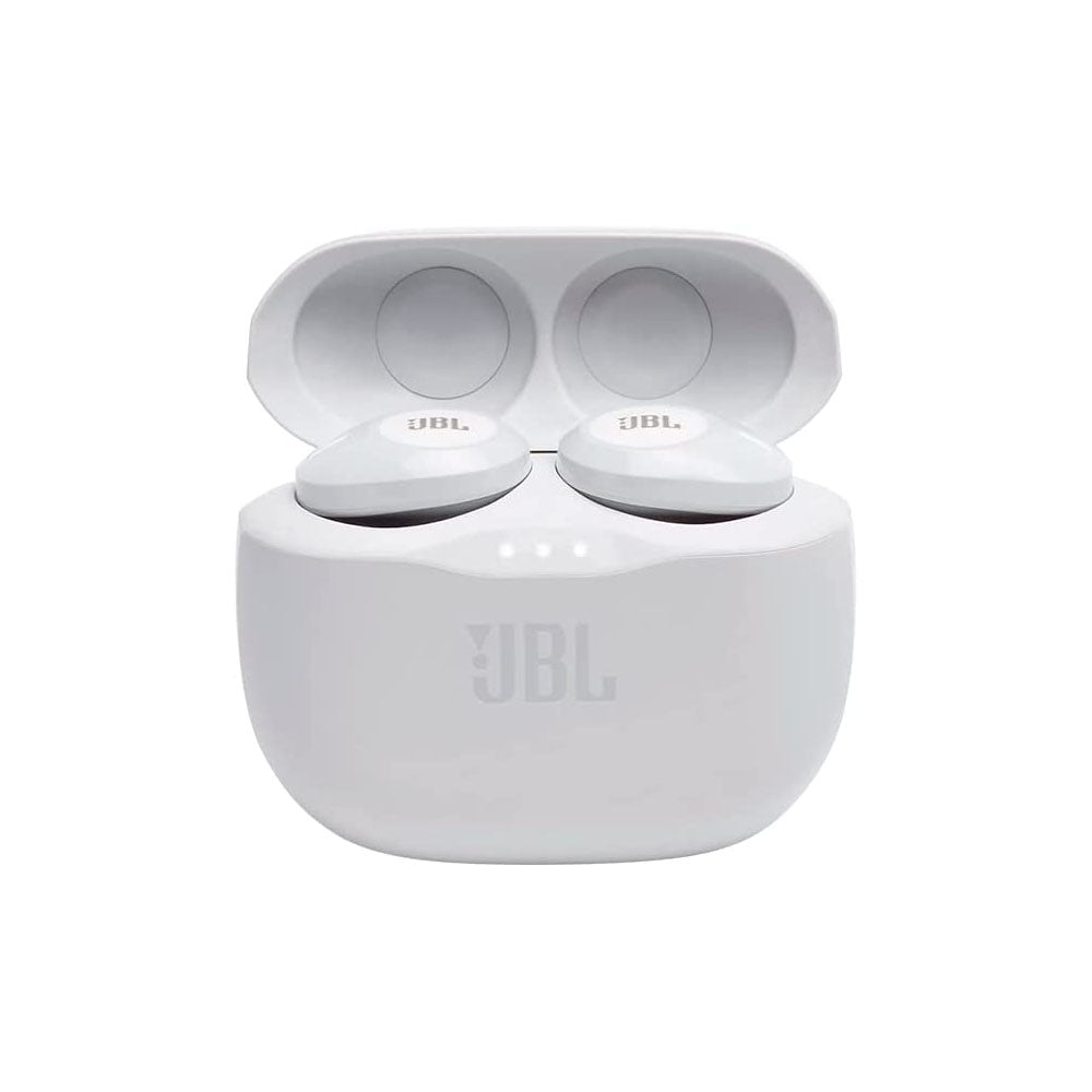 Fone De Ouvido Bluetooth JBL Intra Auricular Tune 125 TWS Branco - JBLT125TWSWHT - Truedata