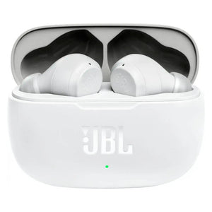 Fone De Ouvido Bluetooth JBL Intra Auricular Wave 200 TWS IPX2 Branco - Truedata