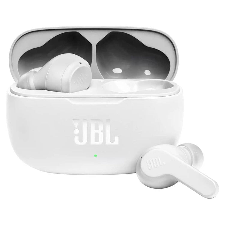 Fone De Ouvido Bluetooth JBL Intra Auricular Wave 200 TWS IPX2 Branco - Truedata