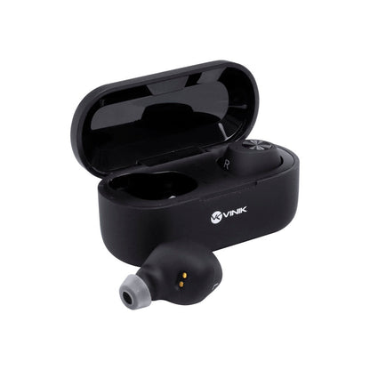 Fone De Ouvido Bluetooth Vinik Buds W1 TWS Preto C/ Estojo Carregador - 36064 - Truedata