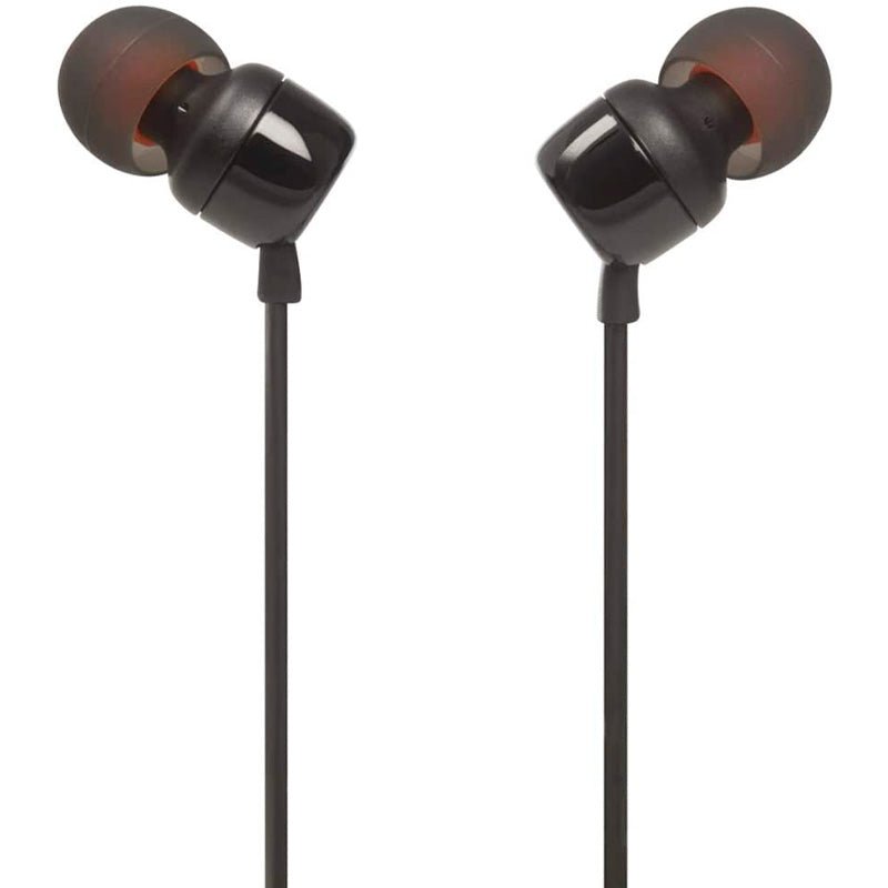 Fone de Ouvido JBL Intra Auricular P3 T110 Preto - JBLT110BLK - Truedata