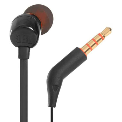 Fone de Ouvido JBL Intra Auricular P3 T110 Preto - JBLT110BLK - Truedata