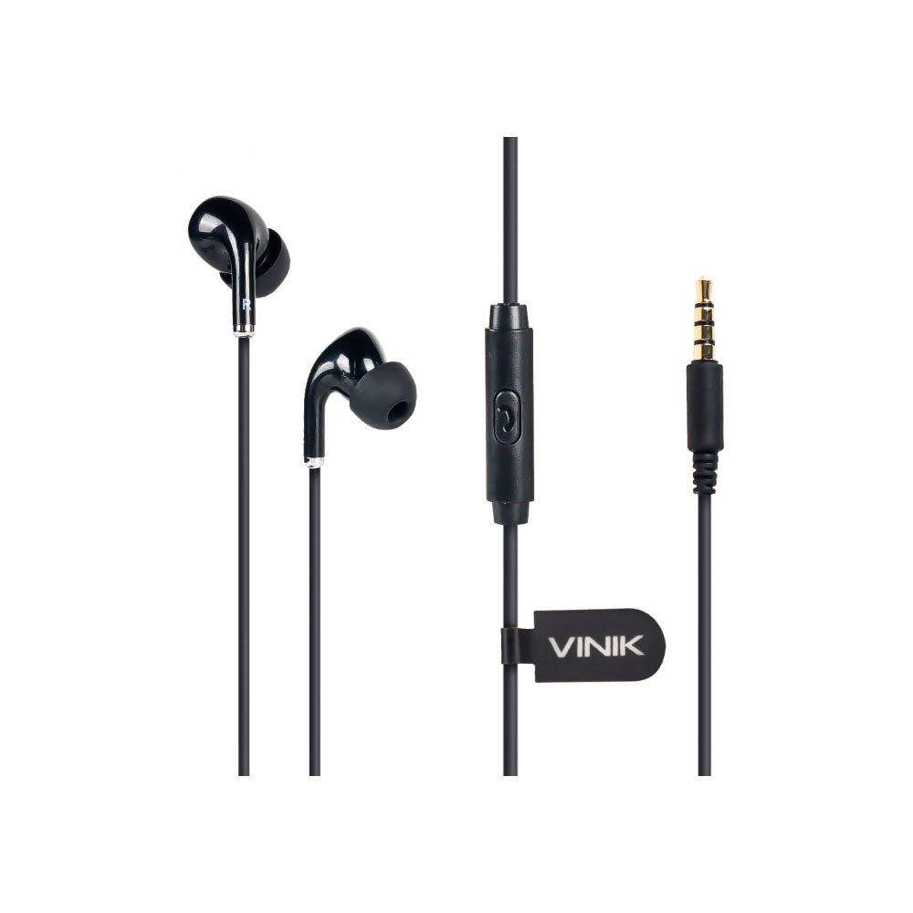 Fone De Ouvido Sound Pods P3 Com Fio Vinik Preto - SP200P - Truedata