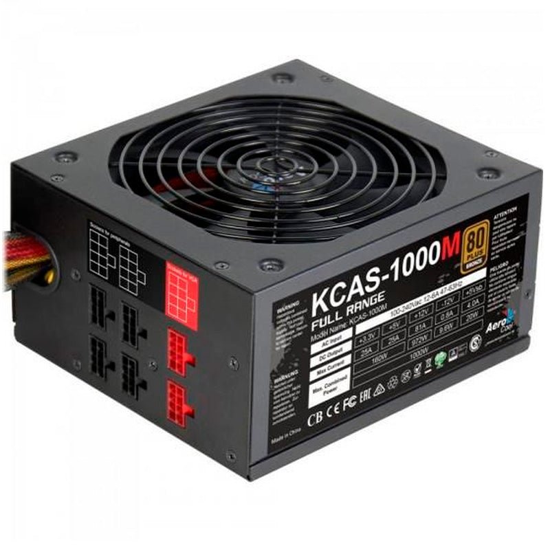 Fonte Real Atx 1000w Aerocool Kcas Apf 64900 - Truedata