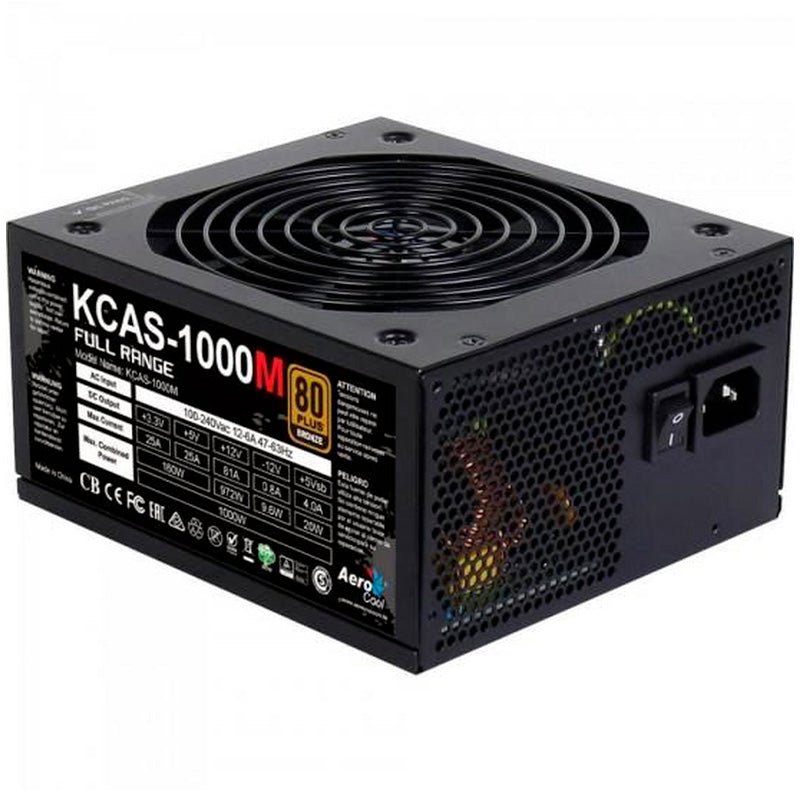 Fonte Real Atx 1000w Aerocool Kcas Apf 64900 - Truedata
