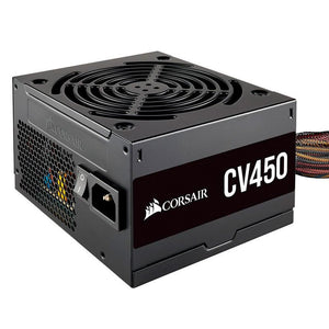 Fonte Real Atx 450w Corsair Cp - 9020209 - Br Cv Series 80 Plus Pfc Ativo - Truedata