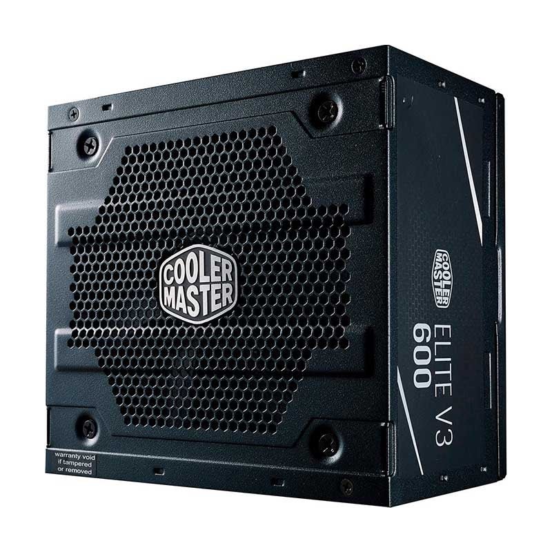 Fonte Real Atx 600w Cooler Master Elite V3 Pfc Ativo - MPW - 6001 - ACAAN1 - WO - Truedata
