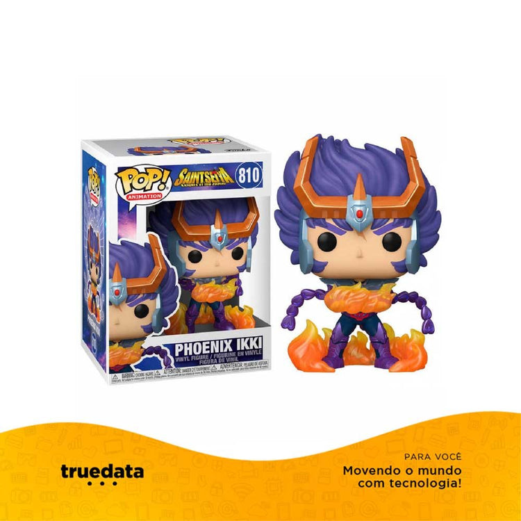 Funko Pop Cavaleiros do Zodiaco - Phoenix Ikki - 106862 - Truedata