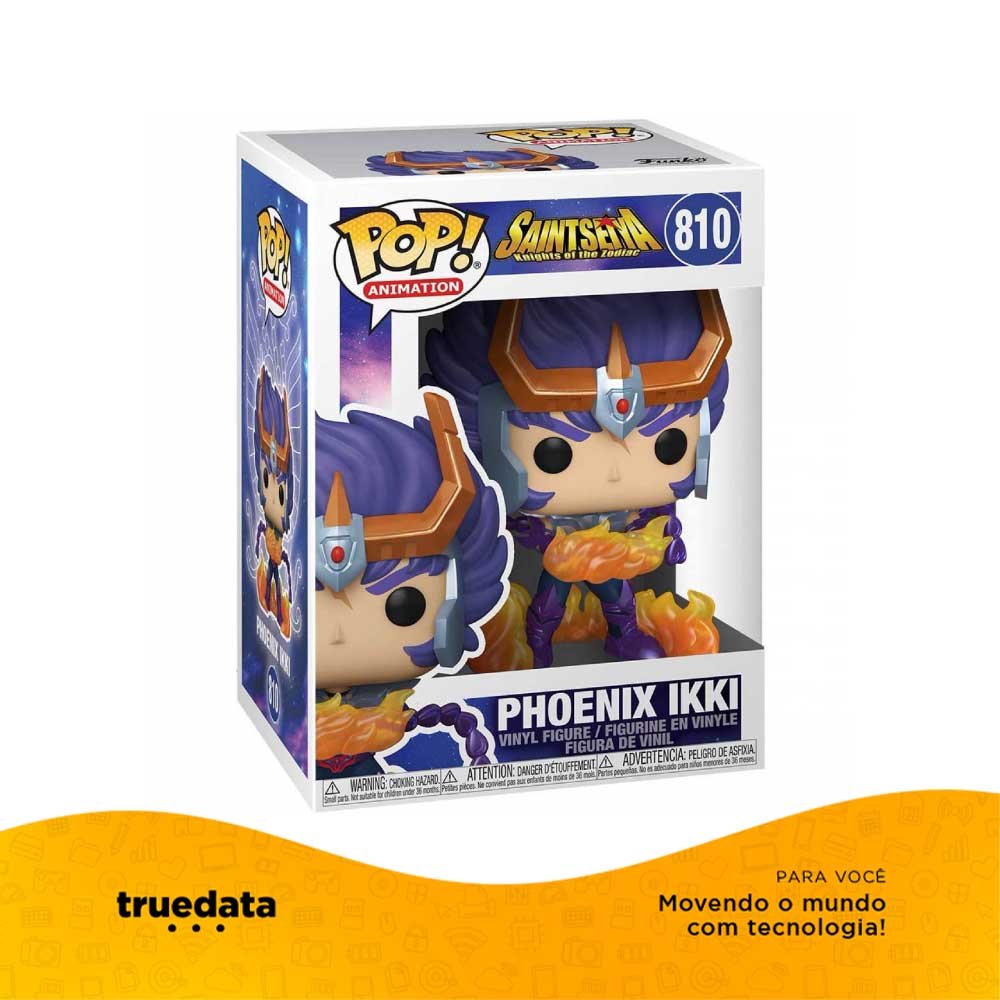 Funko Pop Cavaleiros do Zodiaco - Phoenix Ikki - 106862 - Truedata