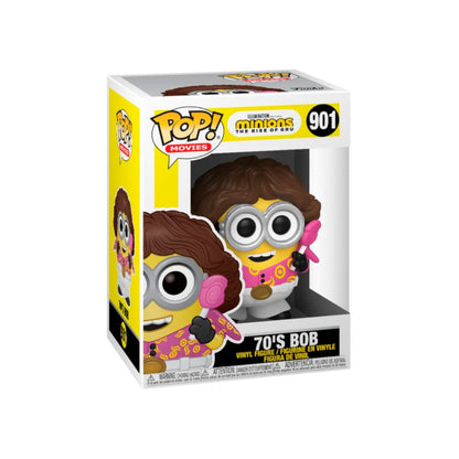 Funko Pop Minions 2: A Origem de Gru - Bob Anos 70 - 111911 - Truedata
