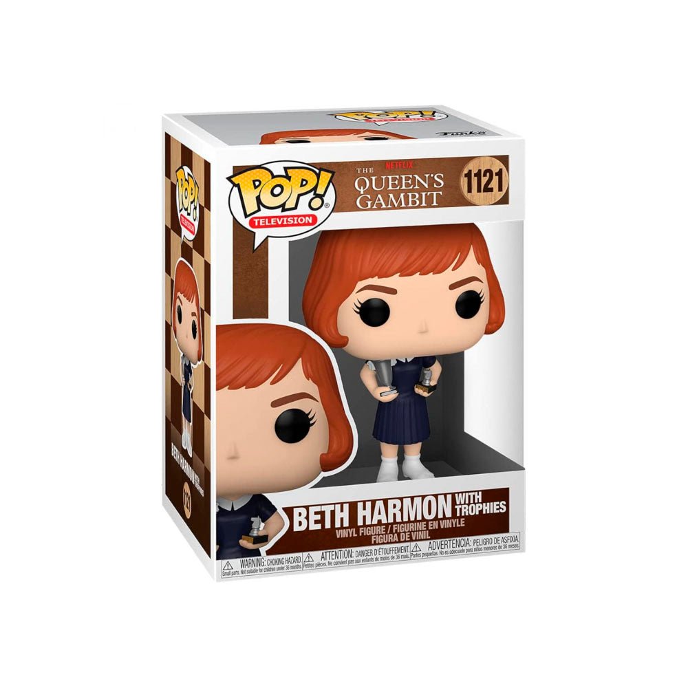 Funko Pop O Gambito da Rainha - Beth Harmon - Com Troféus - 112048 - Truedata