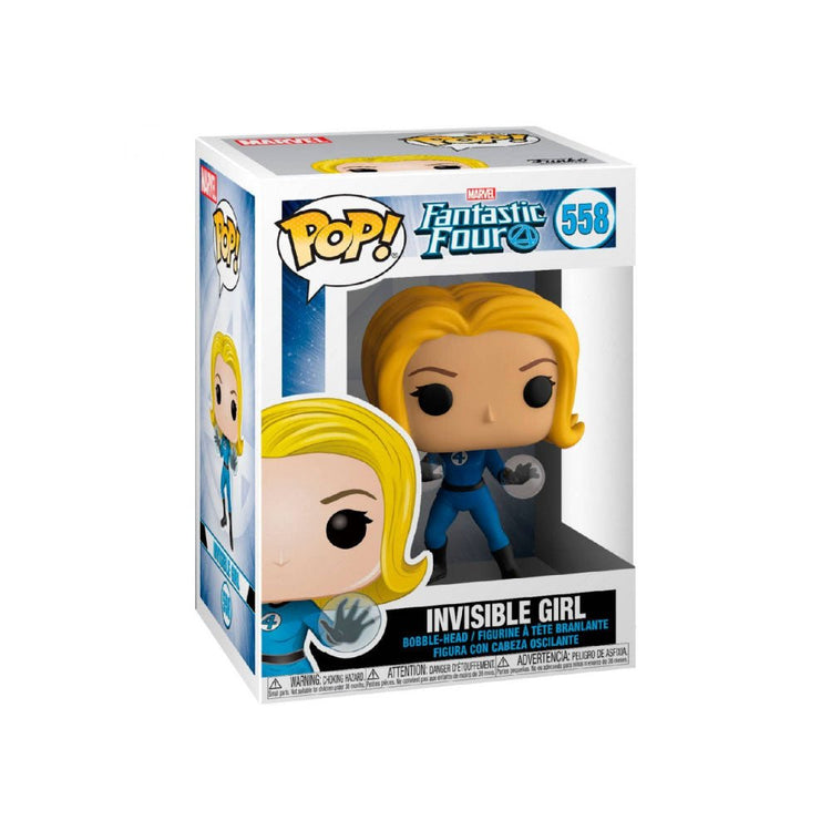 Funko Pop Quarteto Fantastico - Mulher Invisível - 85035 - Truedata