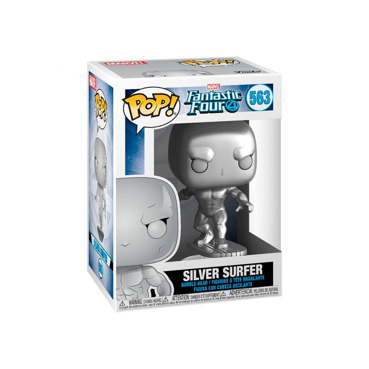 Funko Pop Quarteto Fantastico - Surfista Prateado - 85034 - Truedata