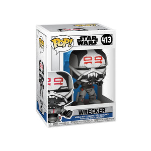 Funko Pop Star Wars: A Guerra Dos Clones - Wrecker - 85158 - Truedata