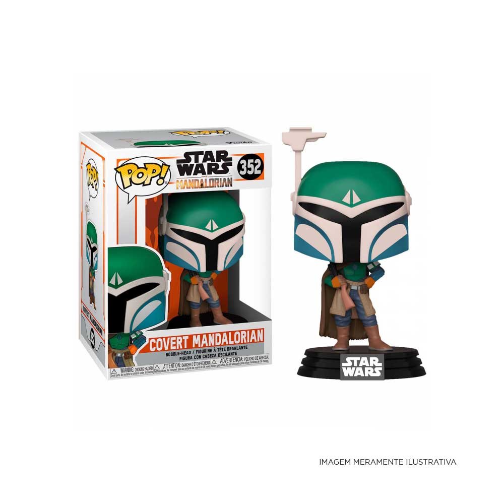 Funko Pop Star Wars: The Mandalorian - Covert Mandalorian - 111867 - Truedata